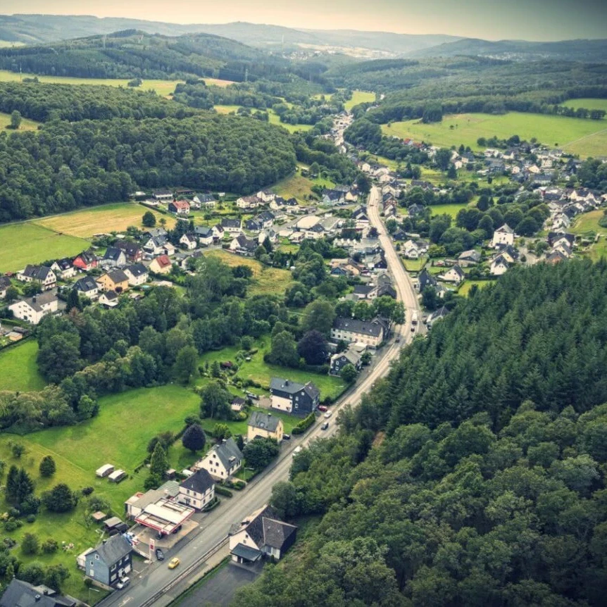 Schöne Umgebung